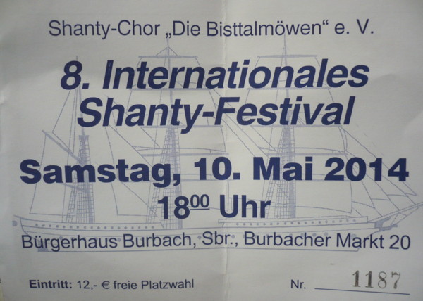 8. Shantyfestival der Bisttalmöwen