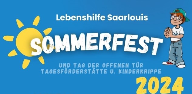 Sommerfest der Lebenshilfe Landkreis Saarlouis am 23.06.2024